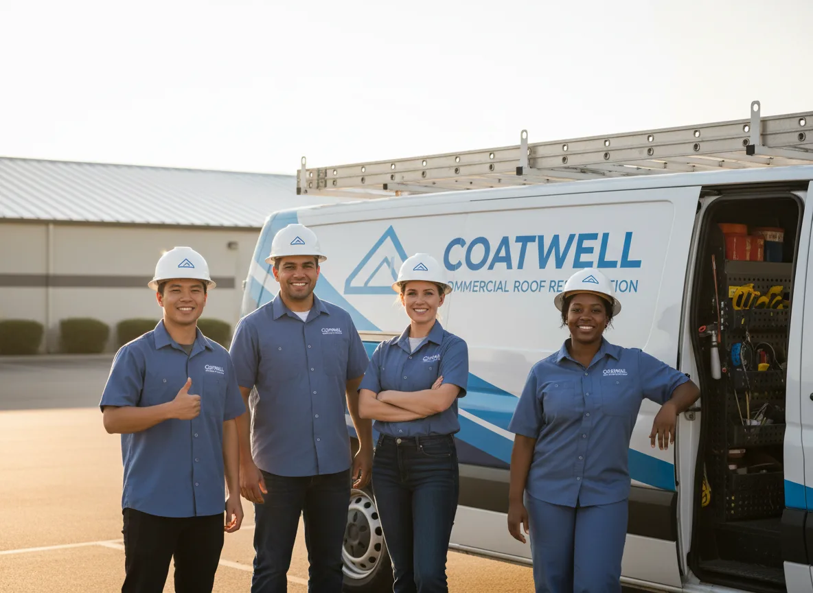 Commercial roof coating company in Folsom, LA